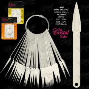 Exhibidor Llavero*50 Estileto natural