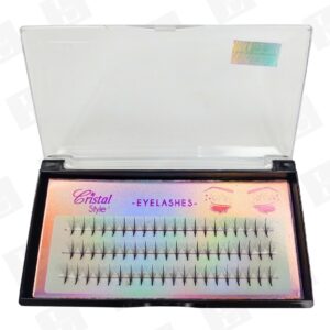 Pestañas Punto a Punto 7D 10 mm