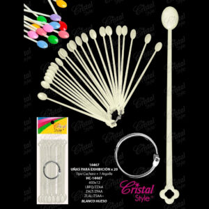 Uña Paxra Exhbicion X20 Natural