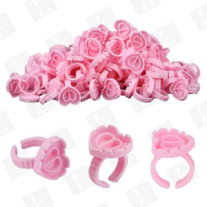 Anillo De Pestañas Corazón - Paquete x100