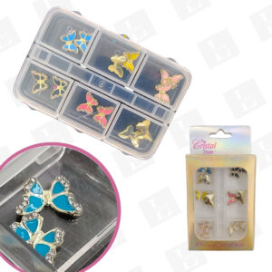 Mariposa Piedra Caja X6