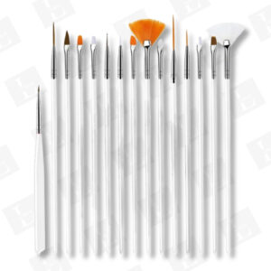 Set De Pinceles X15 - Blancos