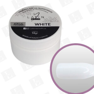 Acrilico Powder White 14 gr