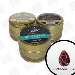 Painting Gel Spider - Color plateado