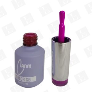 Esmalte 8 ml Canm Color N° 36 "Princesa púrpura" - Gel-Base-Top-Rubber
