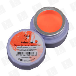 Paint Gel Canm - Color Naranja Caramelizada