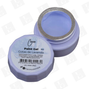 Paint Gel Canm - Color Gotas De Lavanda